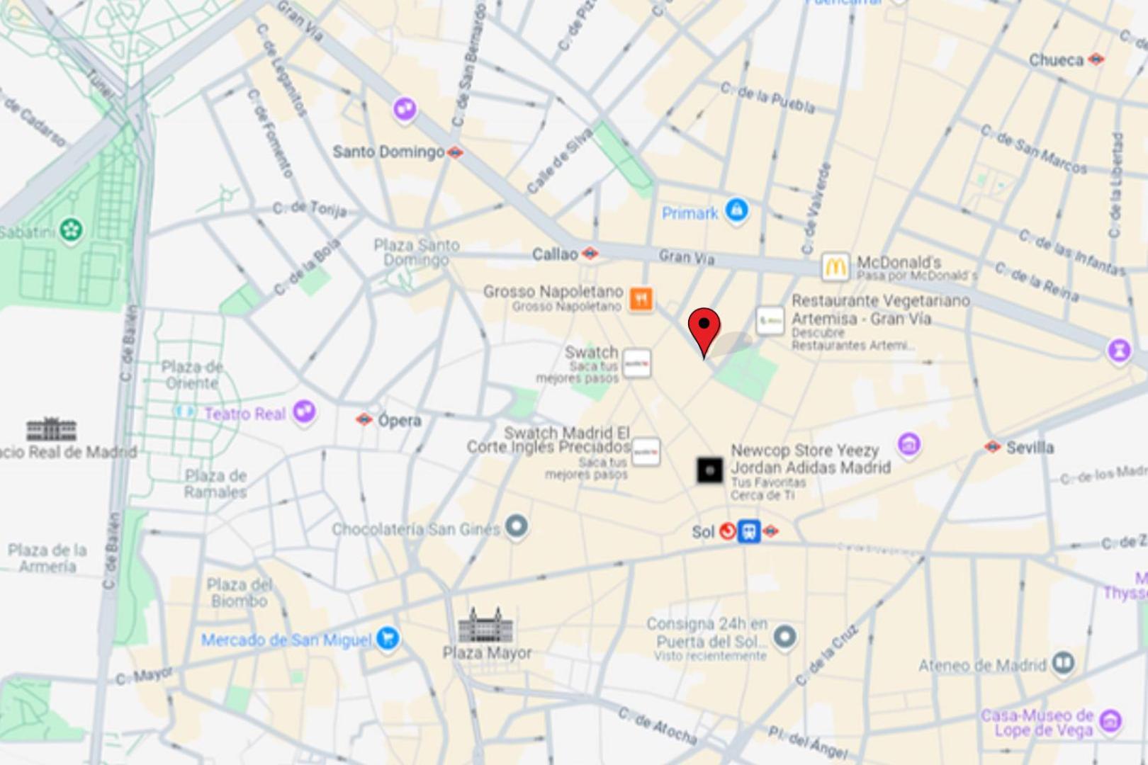 Nuevo Y Centrico Apt 7Px En Plena Plaza Del Carmen E2 Madrid Exteriér fotografie
